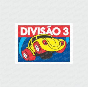 Divisão 3 - Automotivo Branco Brilho Orajet entre 3 e 15cm (Proporcional a imagem) 4x0 Fosco Emborrachado Detalhado 